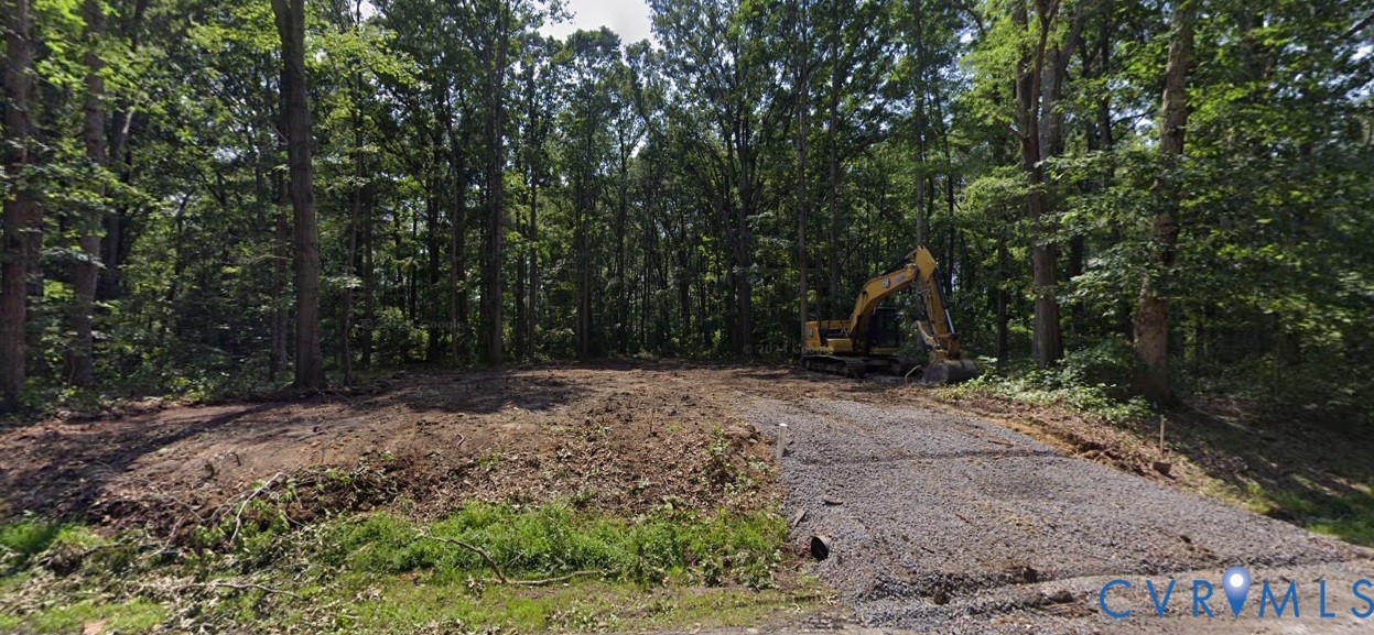 a view of outdoor space with trees
