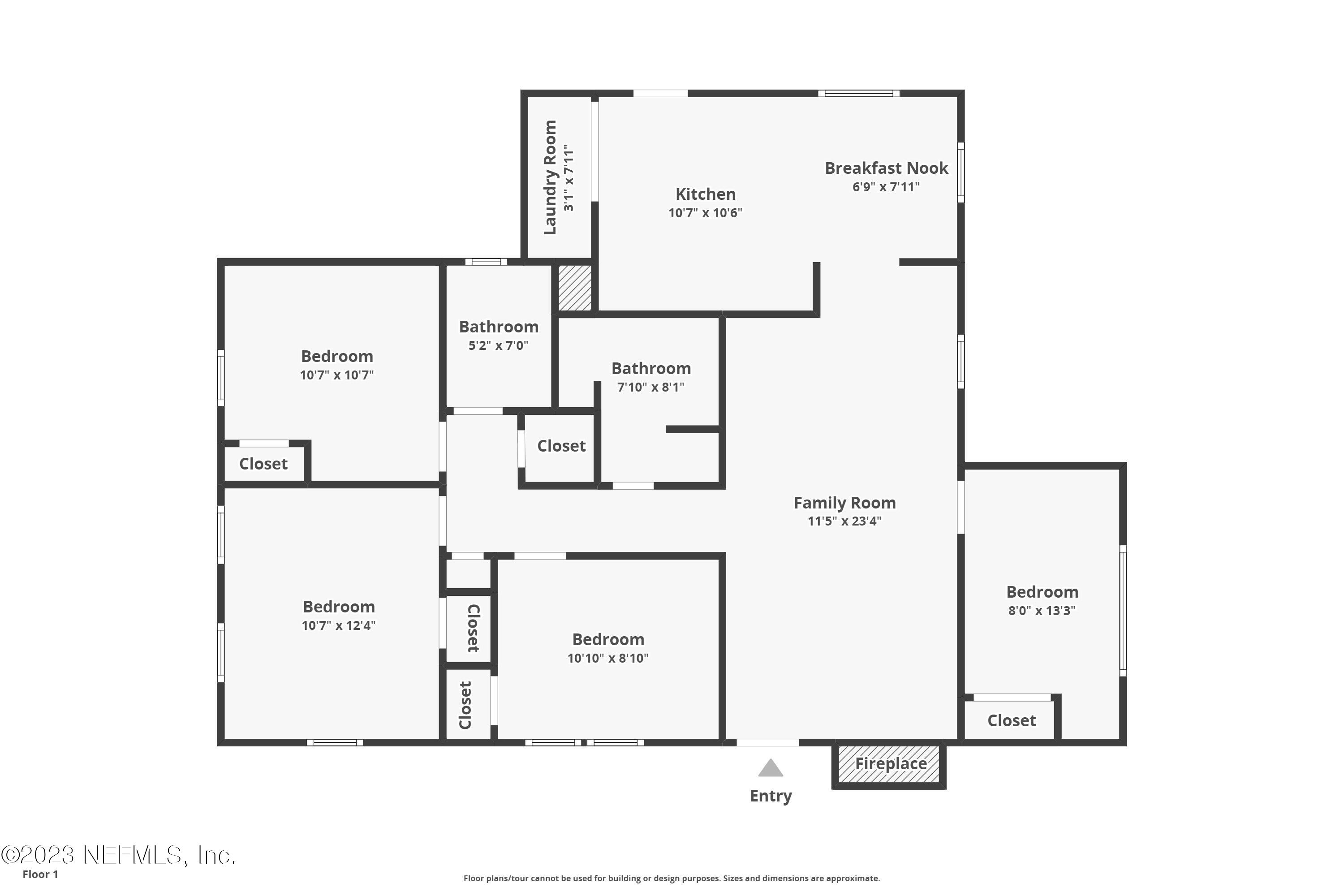 4917 Dundee Road Jacksonville, FL 32210 - Photo 29 of 29 1-Floor-1