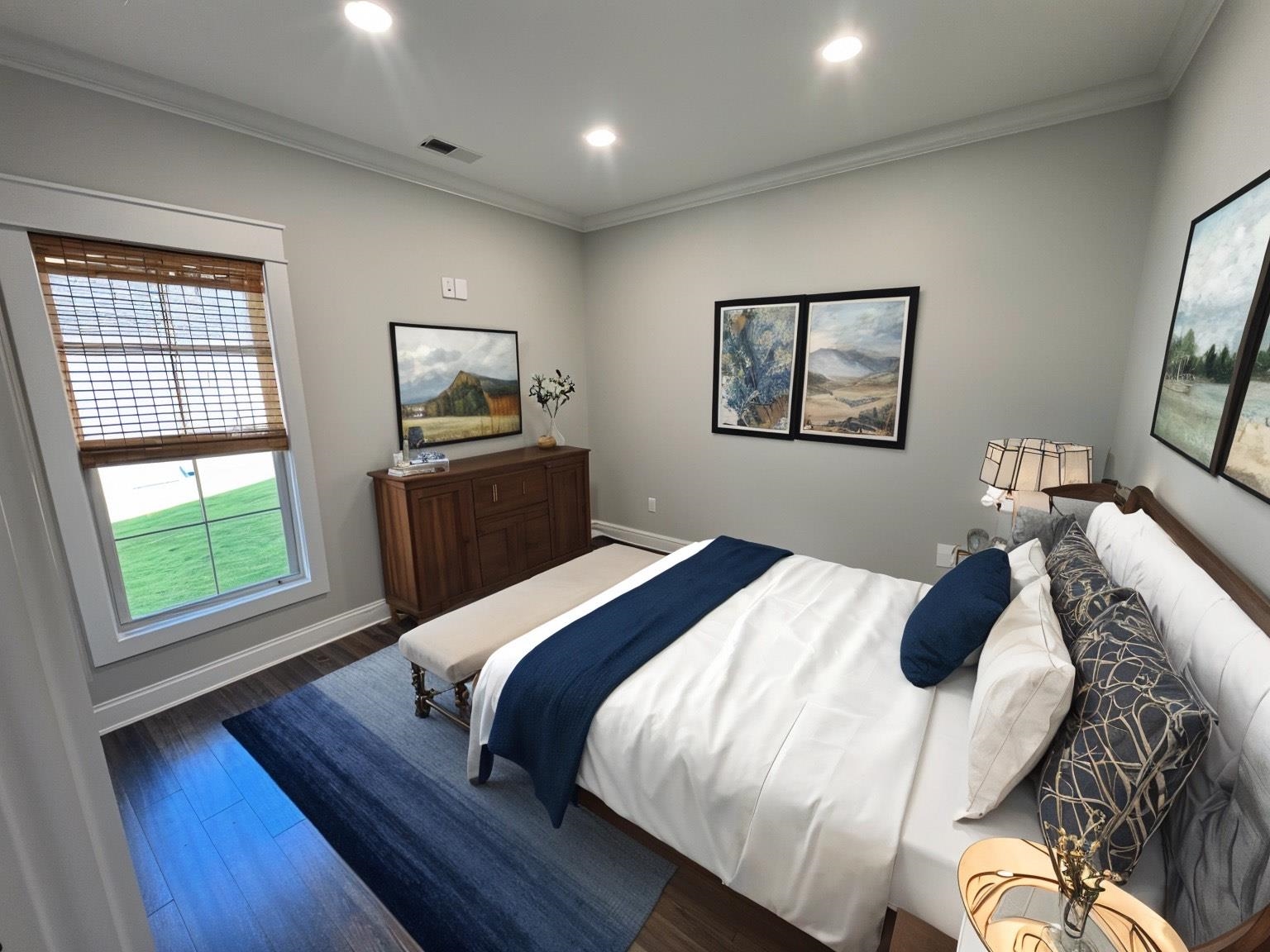 110 RB Drive Savannah, TN 38372 - Photo 11 of 18 a bedroom with a bed and a large window