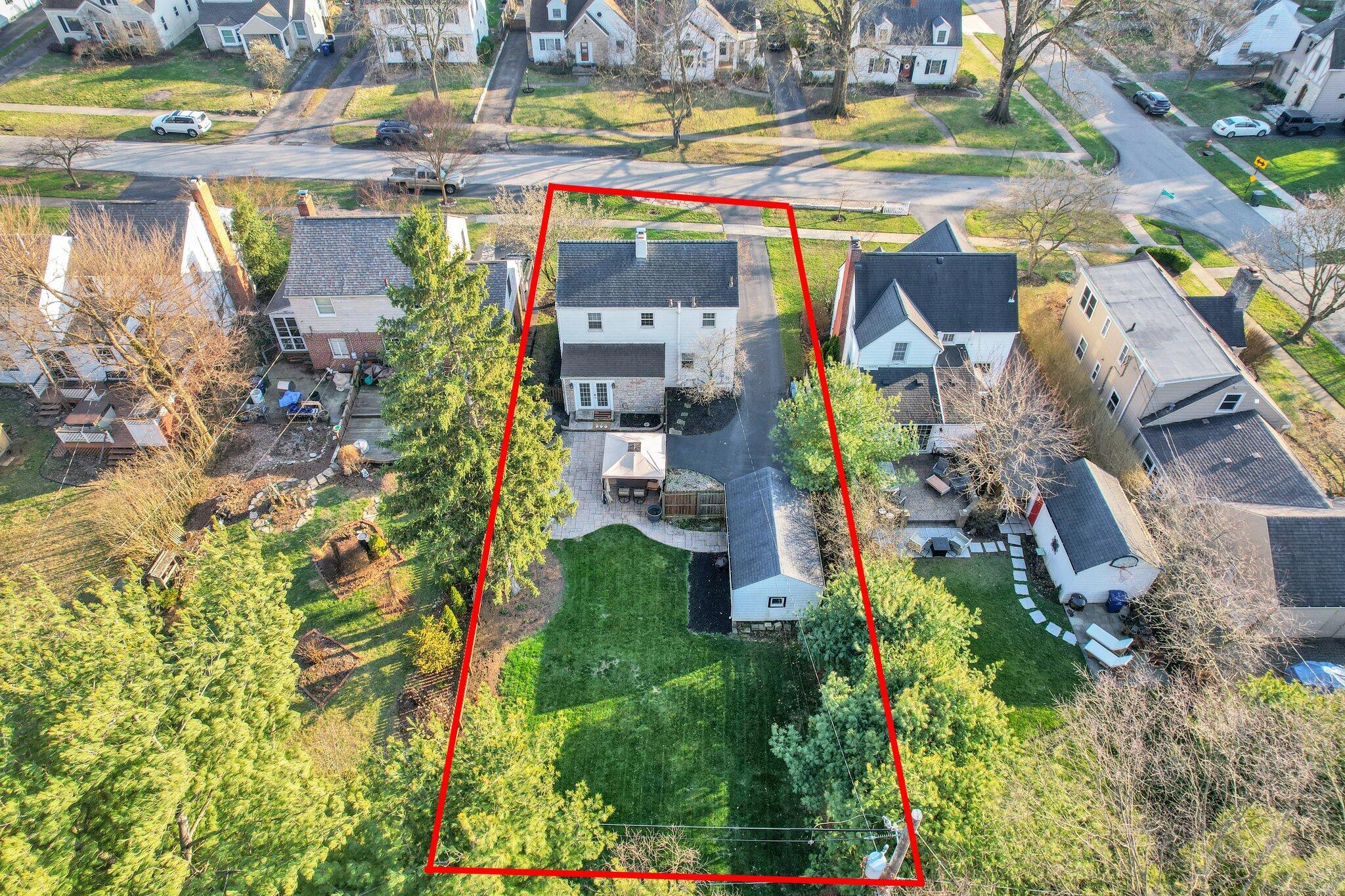 176 Sheffield Road Columbus, OH 43214 - Photo 33 of 35 Approximate Lot Line