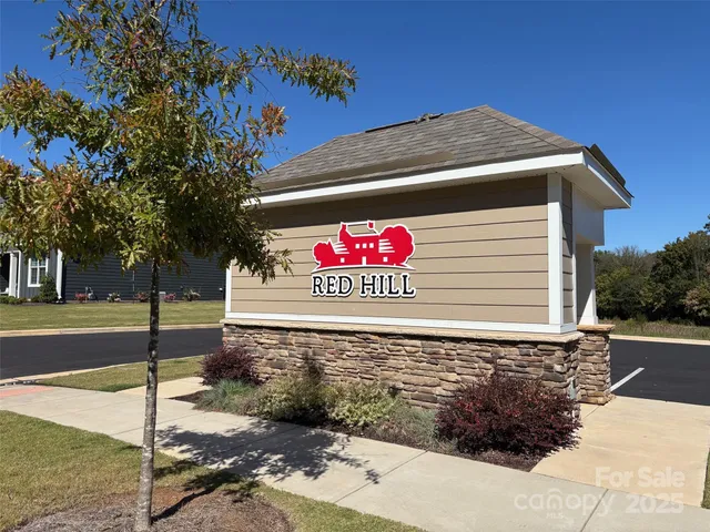 a sign on the side of a building