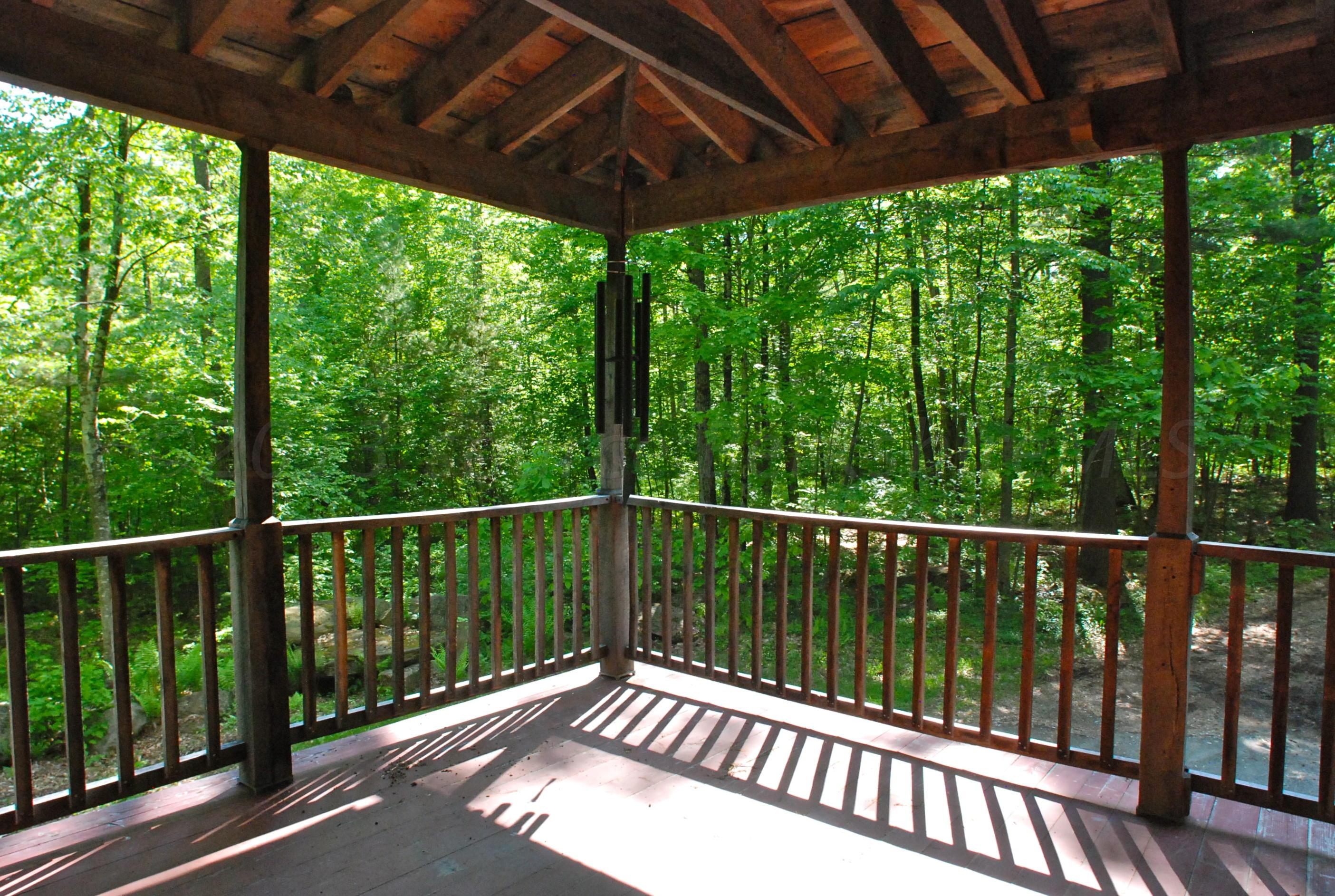 53 Harmon Road Monterey, MA 01245 - Photo 14 of 31 THE WOODS FROM THE PORCH