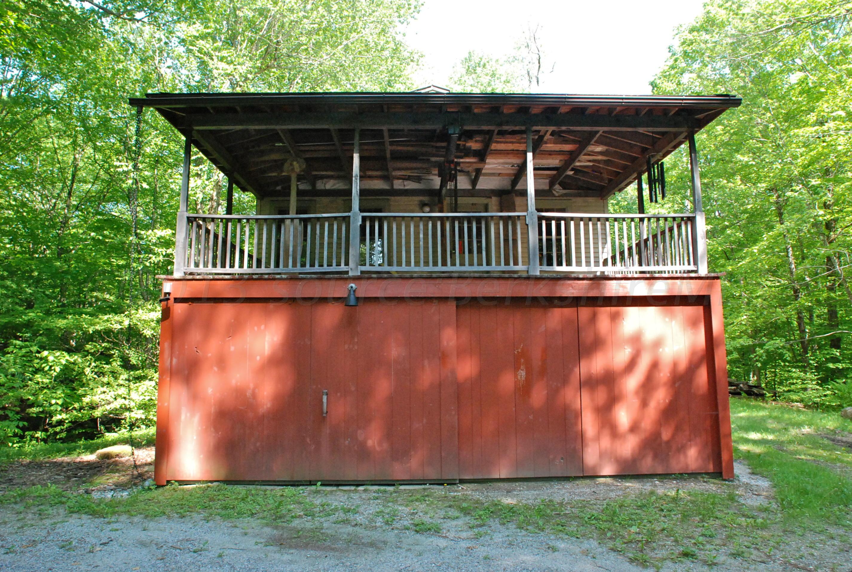 53 Harmon Road Monterey, MA 01245 - Photo 3 of 31 THE STUDIO WEST ELEVATION IN SUMMER