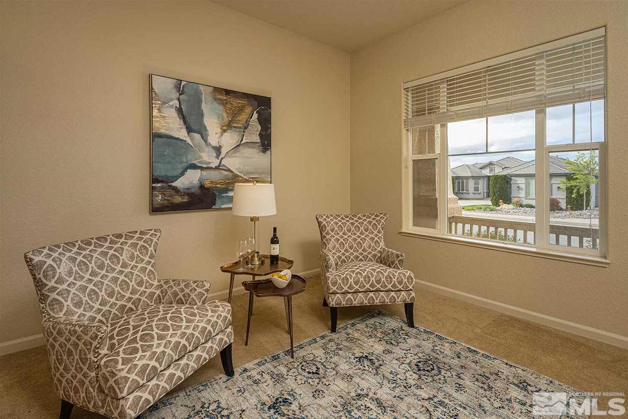 2201 South Tesuque Road Reno, NV 89511 - Photo 19 of 40 a living room with furniture and a window
