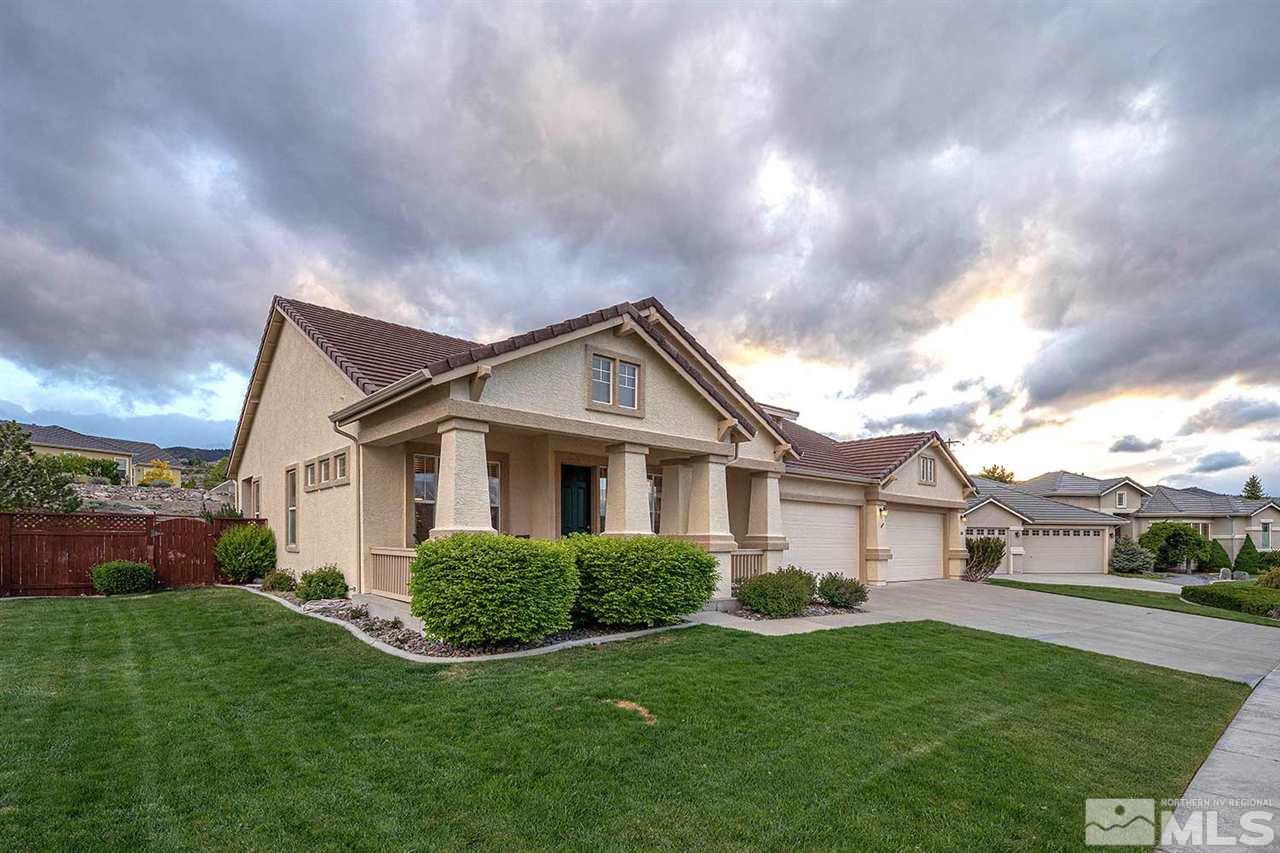 2201 South Tesuque Road Reno, NV 89511 - Photo 40 of 40 a view of a house with a big yard plants and large trees