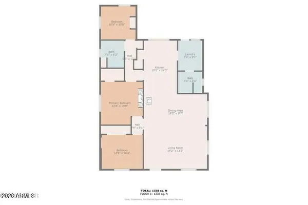 a picture of a floor plan