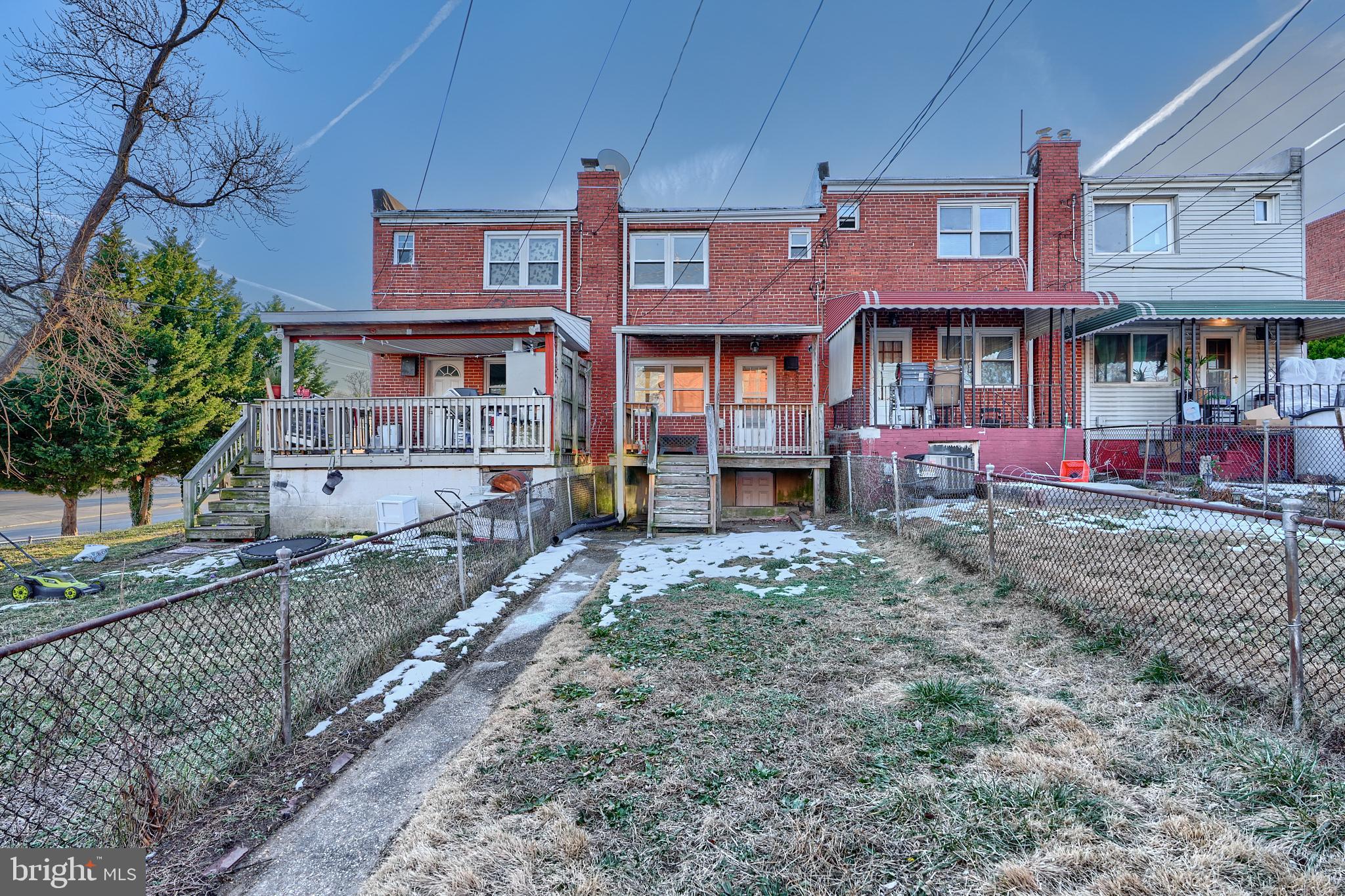 1259 Haverhill Road Baltimore, MD 21229 - Photo 36 of 40 View from rear towards home