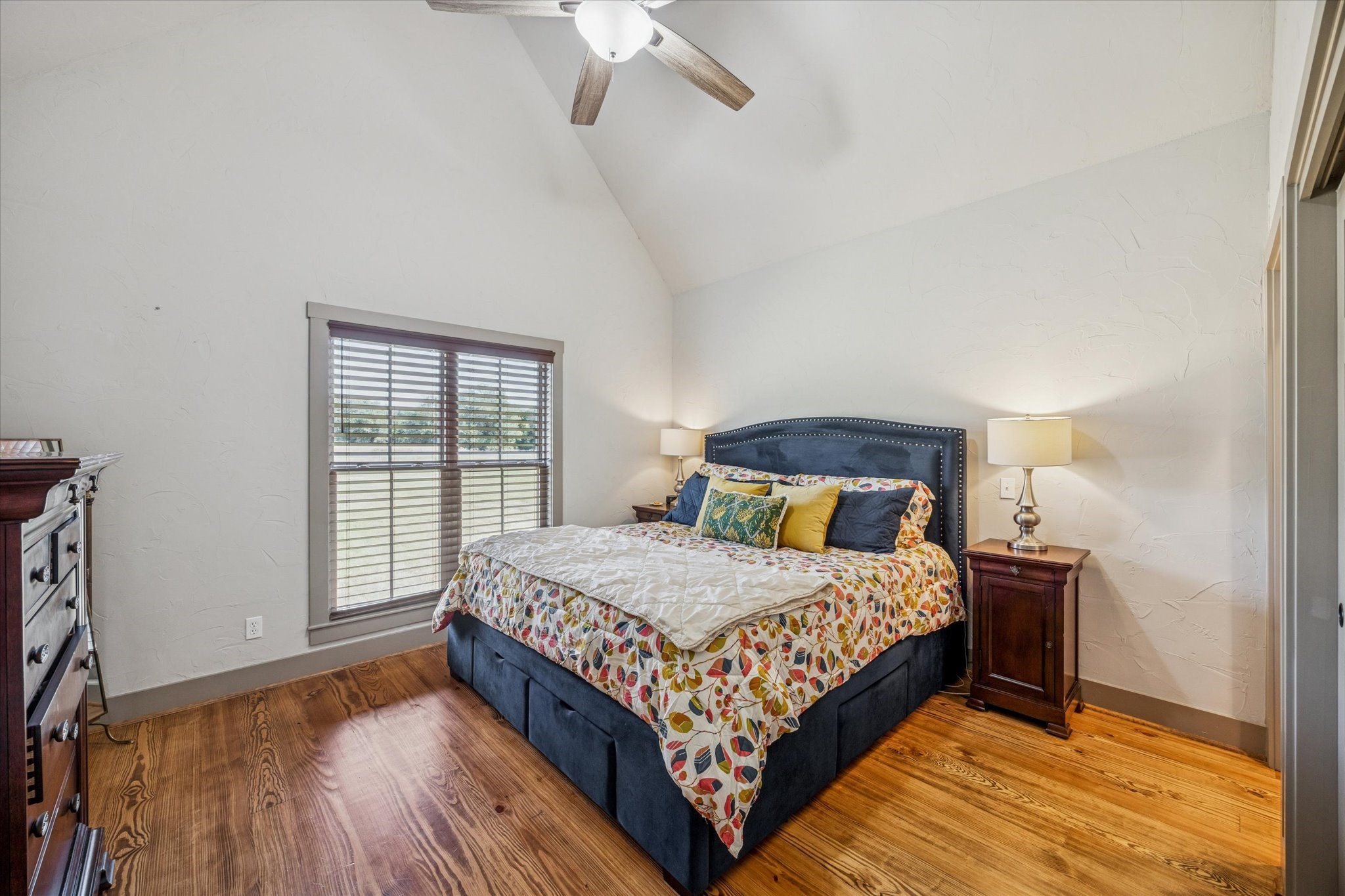 13792 Farm To Market Road 1094 Cat Spring, TX 78933 - Photo 12 of 25 a bedroom with a bed and window