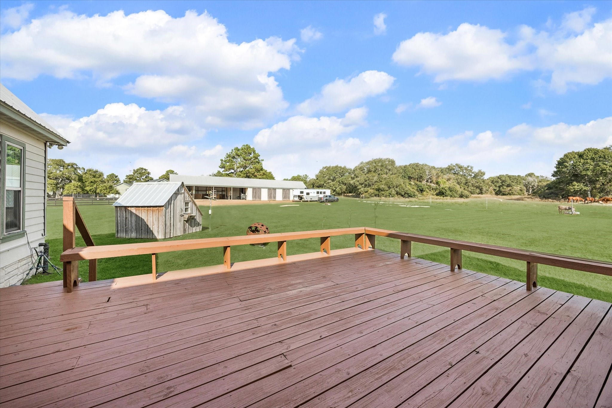 13792 Farm To Market Road 1094 Cat Spring, TX 78933 - Photo 17 of 25 a view of outdoor space with seating