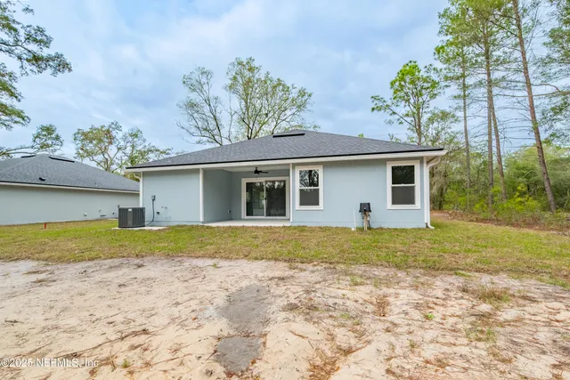front view of house with a yard