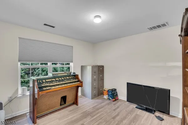 a kitchen with a stove and a microwave