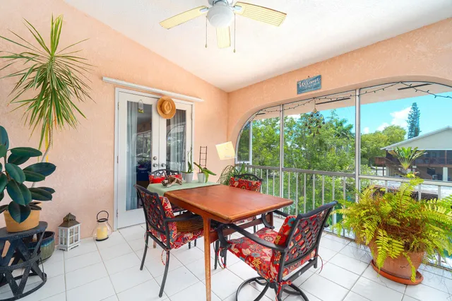 a outdoor space with furniture