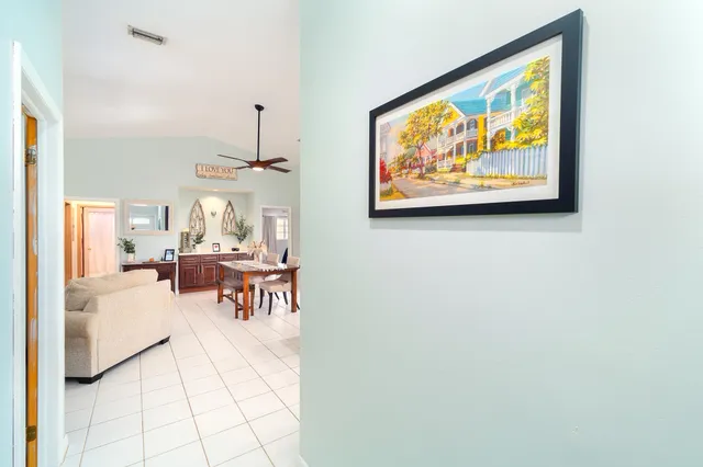a view of a livingroom with furniture and window