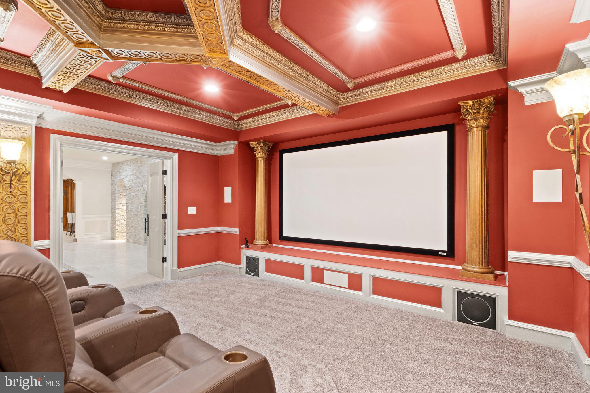 938 Peacock Station Road McLean, VA 22102 - Photo 38 of 50 Cinema Room