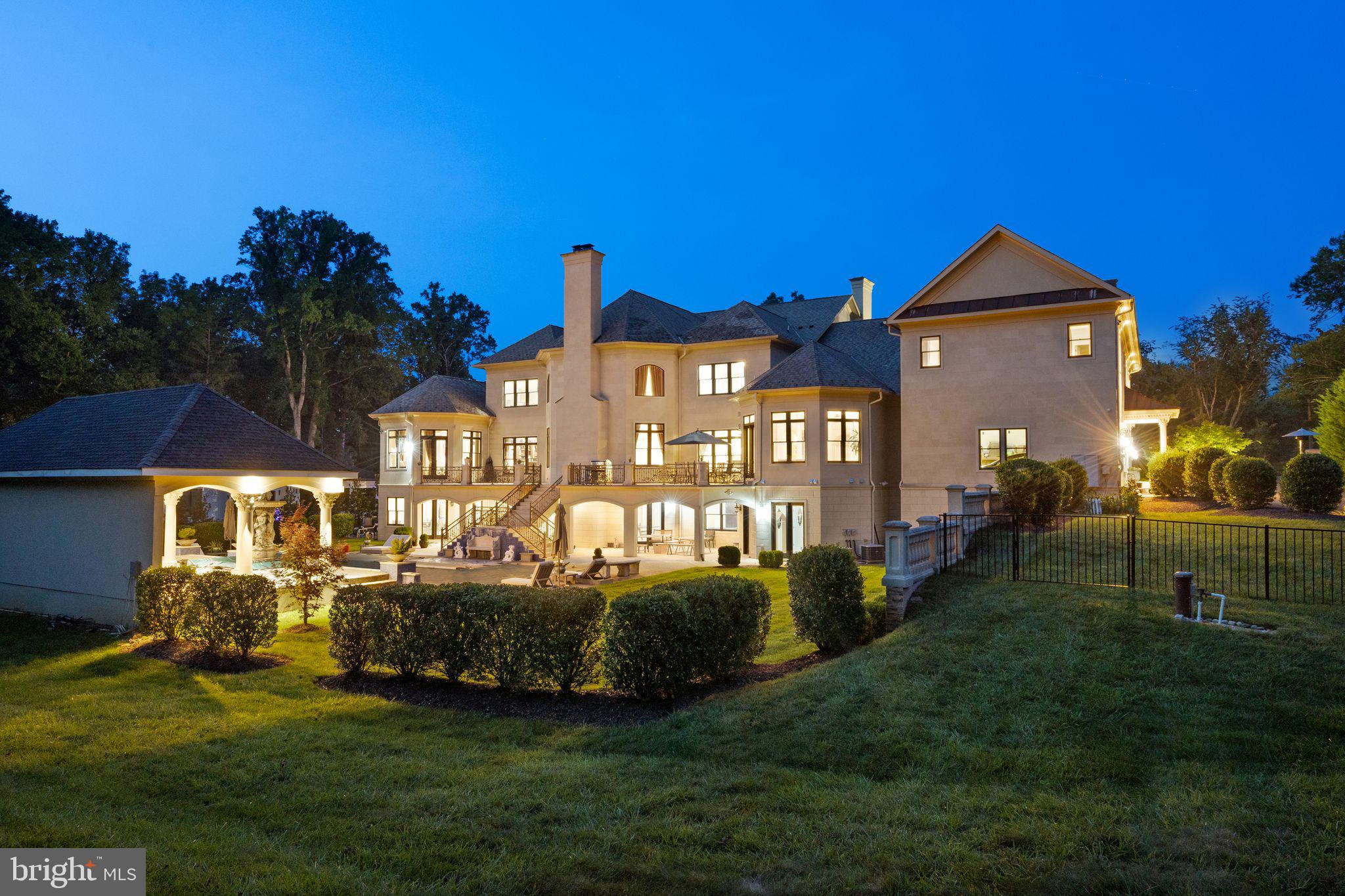 938 Peacock Station Road McLean, VA 22102 - Photo 50 of 50 Grounds at Twilight