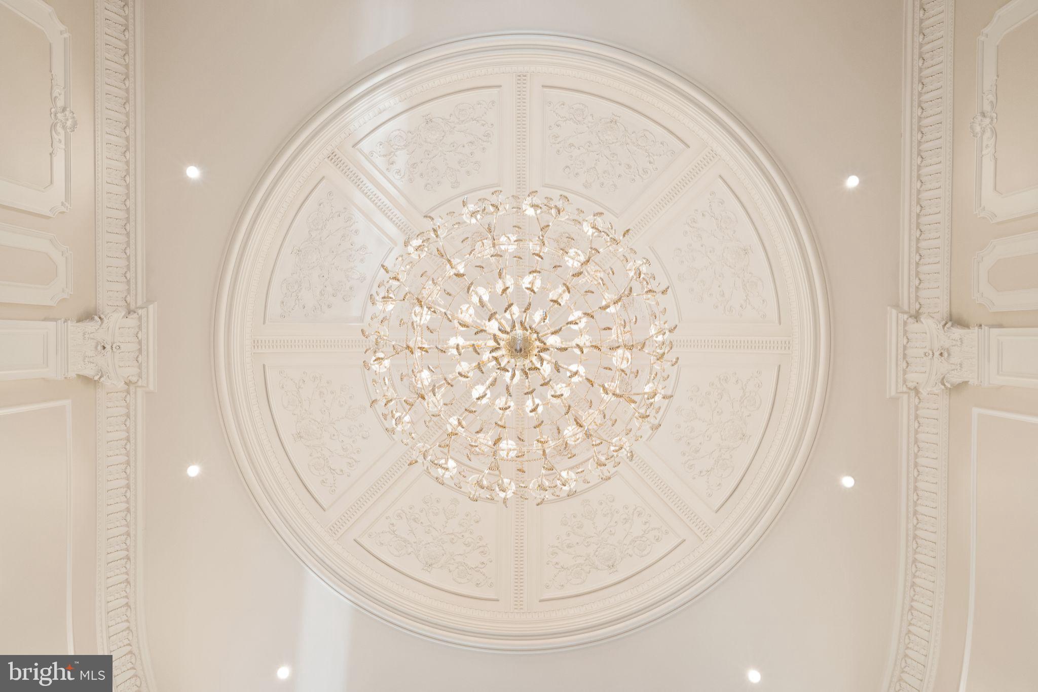 938 Peacock Station Road McLean, VA 22102 - Photo 6 of 50 Grand Foyer Dome w Chandelier