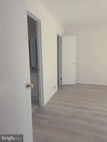 a view of a room with an empty space