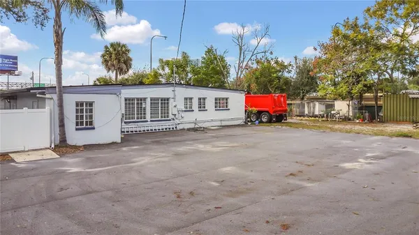 front view of a house with a street