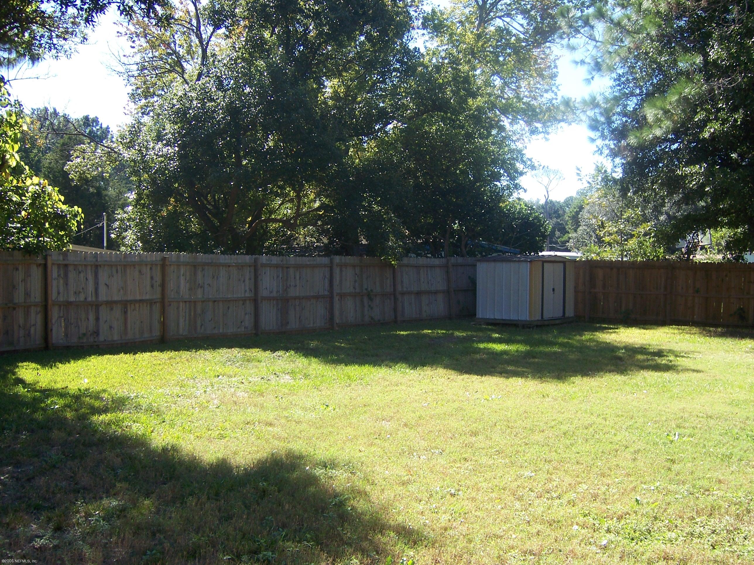 10426 Ebbitt Road Jacksonville, FL 32246 - Photo 4 of 6 Back yard