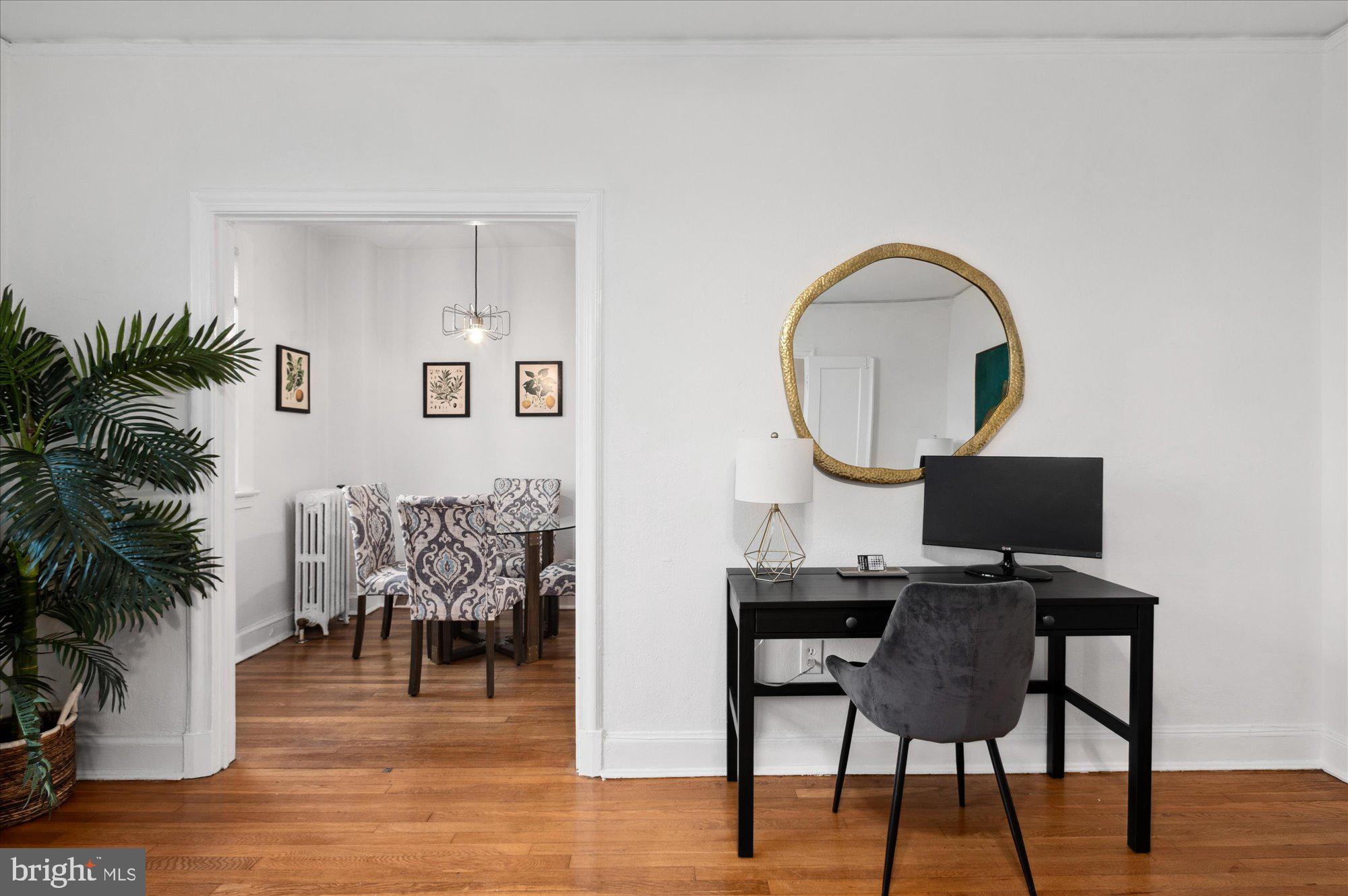 2032 Belmont Road Northwest, Unit 603 Washington, DC 20009 - Photo 6 of 16 Plenty of room for a work space