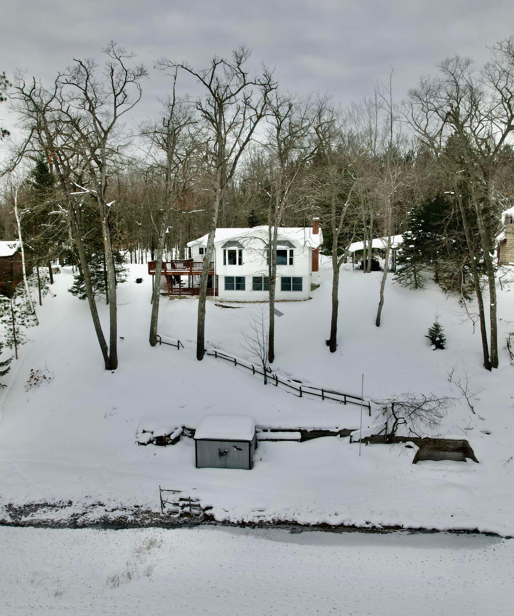 9055 Chub Lake Ridge Road Gaylord, MI 49735 - Photo 2 of 52 lake 2