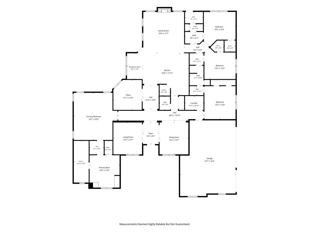 7013 Handel Colleyville, TX 76034 - Photo 37 of 37 Floor plan