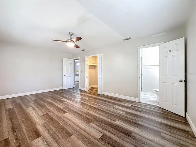 a view of wooden floor