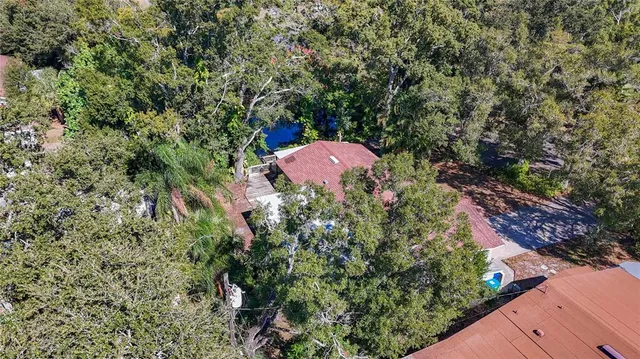 an aerial view of a city with lots of residential buildings