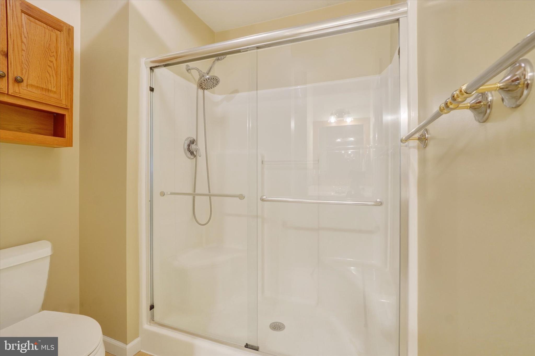 6500 Cabot Road Dover, PA 17315 - Photo 13 of 49 a bathroom with a glass shower door