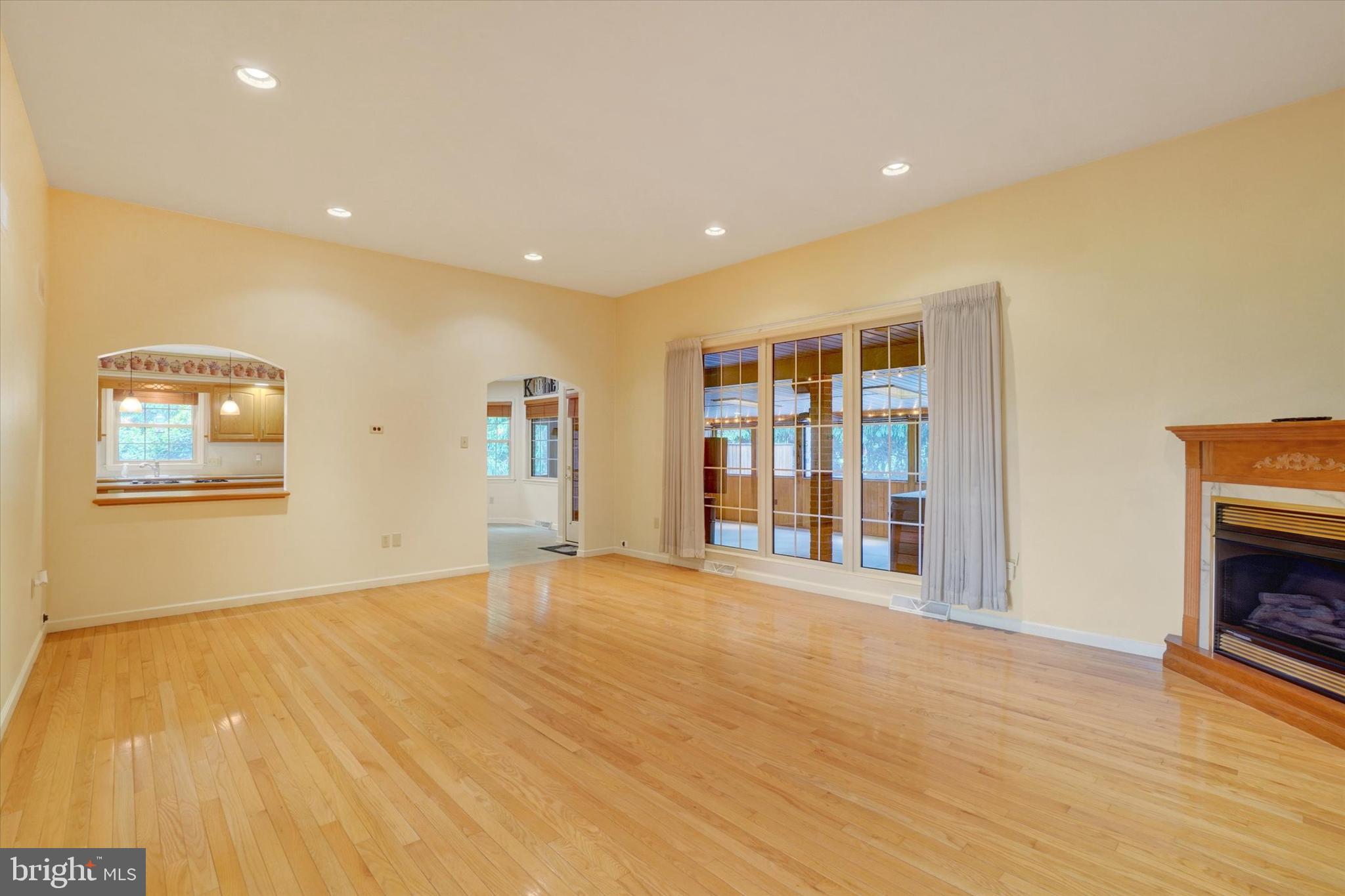 6500 Cabot Road Dover, PA 17315 - Photo 5 of 49 a view of an empty room with a window and fireplace