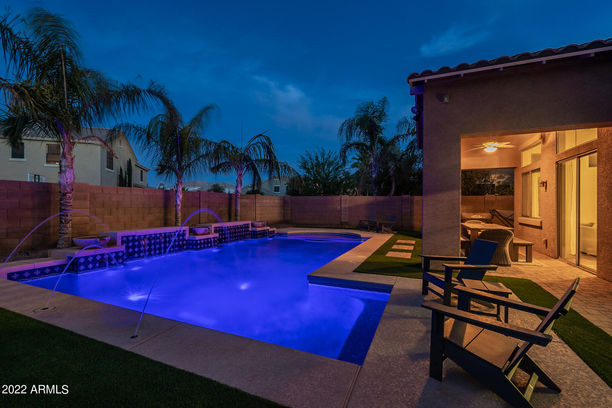6275 South Rochester Drive Gilbert, AZ 85298 - Photo 17 of 59 Backyard Oasis