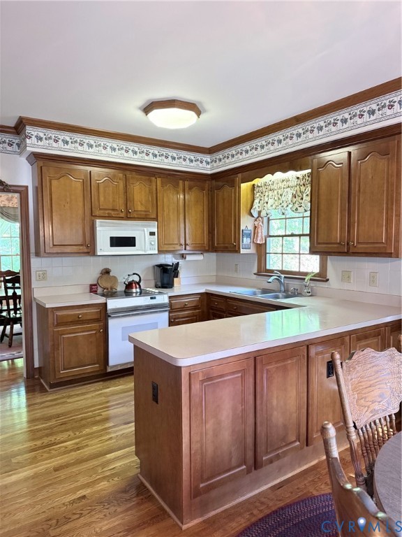 2301 Chartstone Drive Midlothian, VA 23113 - Photo 5 of 18 a kitchen with stainless steel appliances granite countertop a stove a sink and a microwave