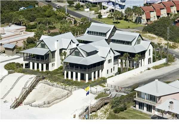 282 Blue Mountain Road Santa Rosa Beach, FL 32459 - Photo 1 of 16 an aerial view of a house with a yard