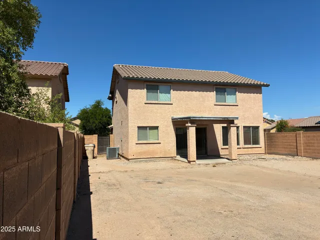a street view with wooden fence