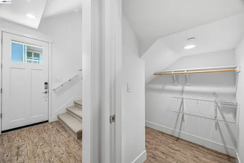 a front view of a multi story residential apartment building