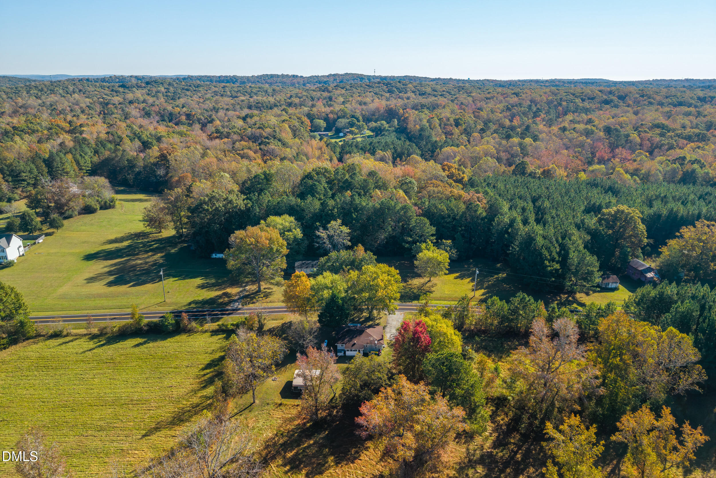 2707 Moorefields Road Hillsborough, NC 27278 - Photo 24 of 36 an aerial view of multiple house