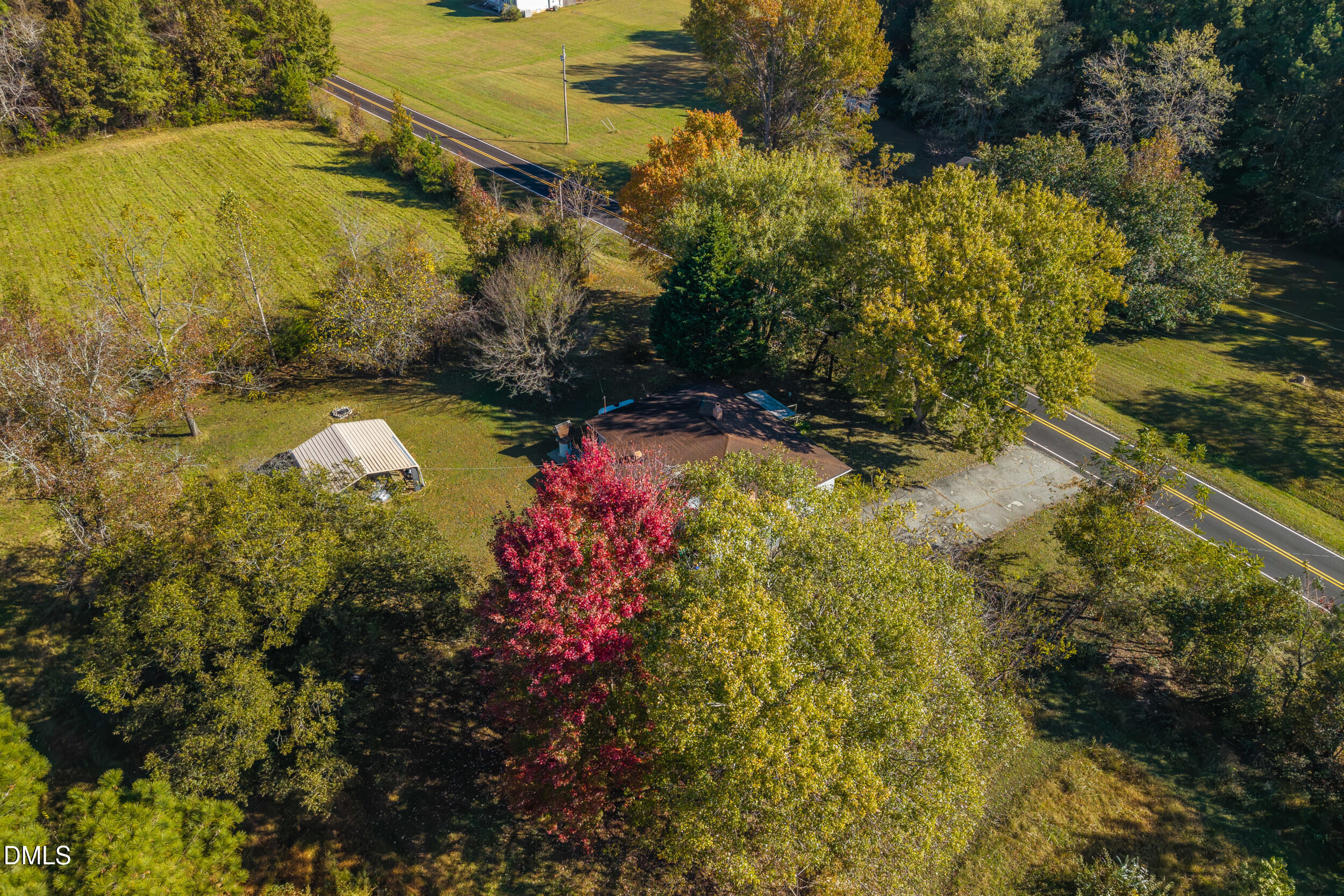2707 Moorefields Road Hillsborough, NC 27278 - Photo 36 of 36 a view of a lake with a yard