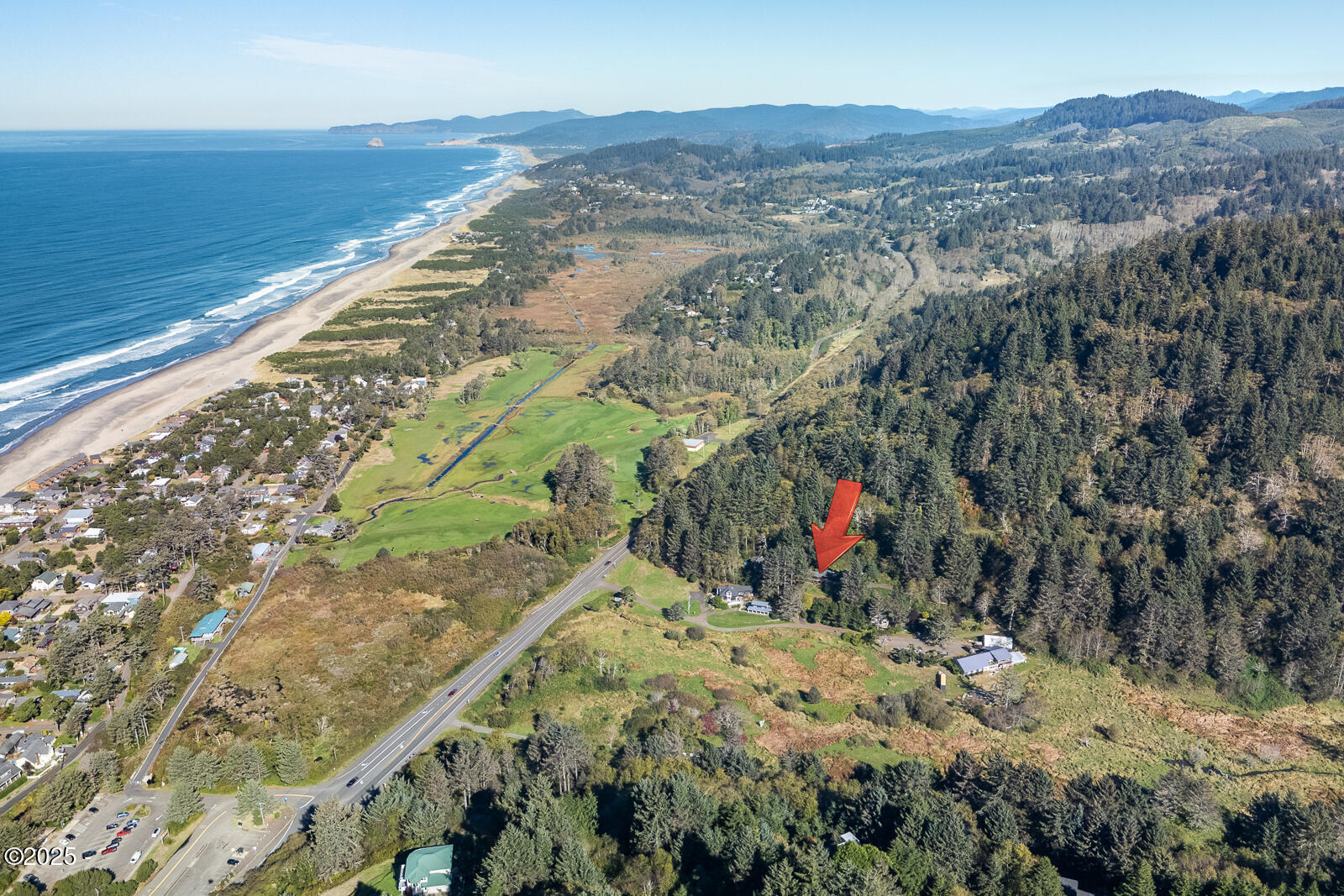 4850 Schoolhouse Road Neskowin, OR 97149 - Photo 31 of 33 Drone to the North