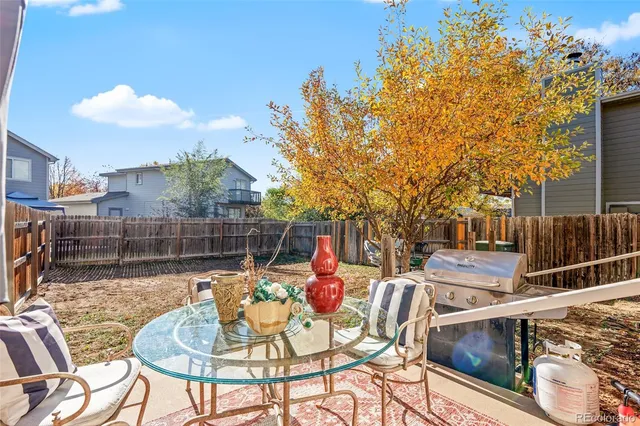a view of a house with a patio
