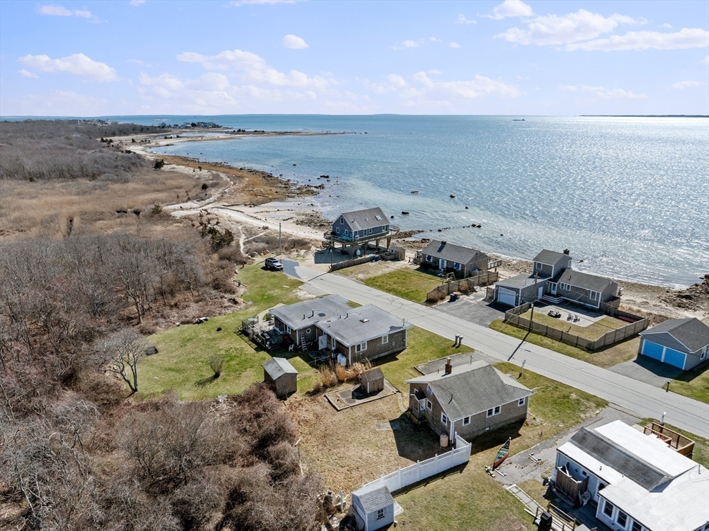 7 Silver Shell Beach Drive Fairhaven, MA 02719 - Photo 25 of 35 a view of a lake in middle of the town