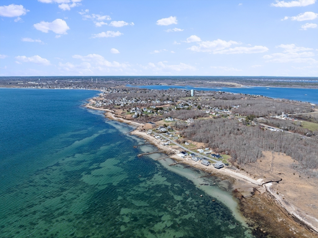 7 Silver Shell Beach Drive Fairhaven, MA 02719 - Photo 32 of 35 an aerial view of residential building and ocean