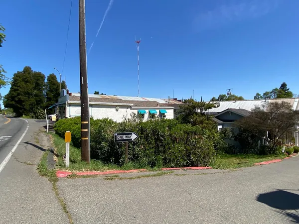 a view of a street