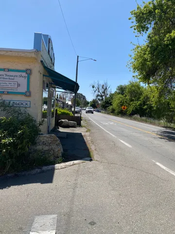a car parked on the side of the road