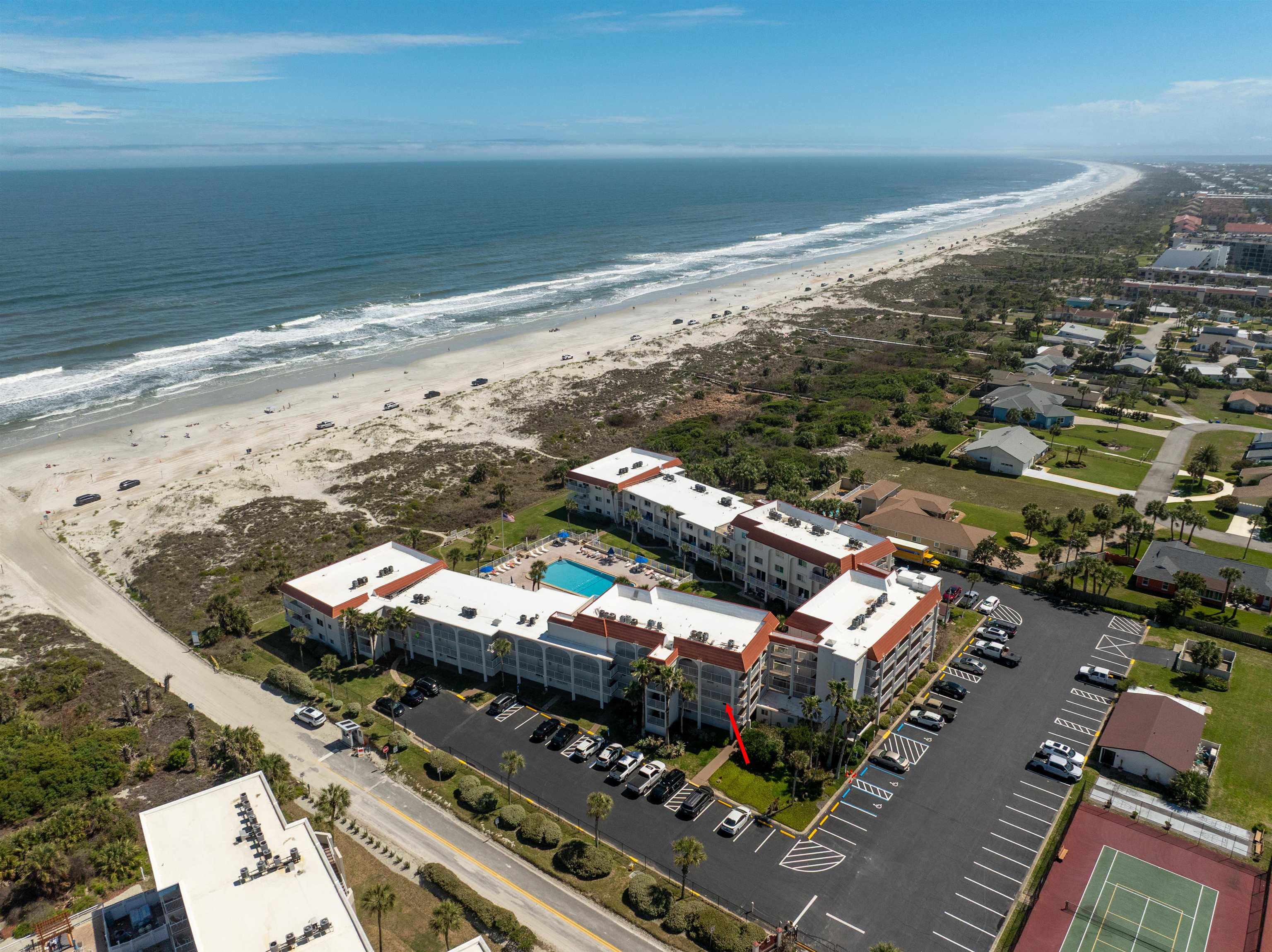 1 Ocean Trace Road, Unit 232 St. Augustine, FL 32080 - Photo 36 of 49 a view of a city with an ocean