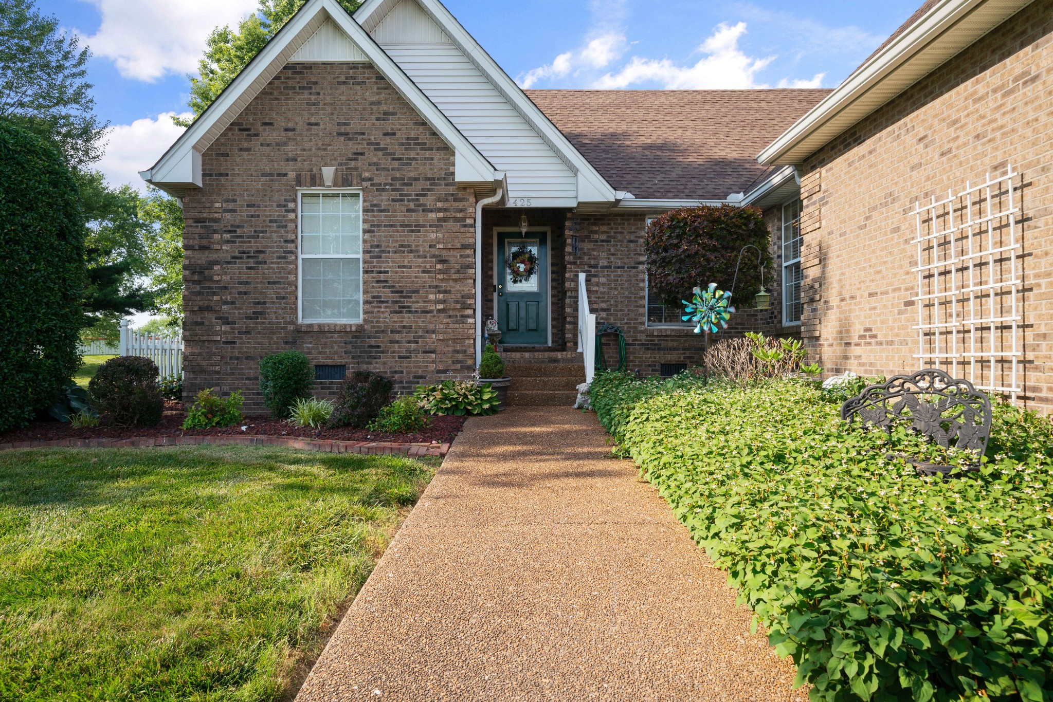 425 Fowler Ford Road Portland, TN 37148 - Photo 33 of 40 a front view of a house with a yard