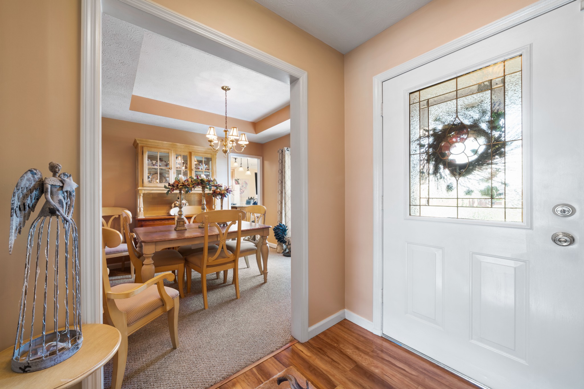 425 Fowler Ford Road Portland, TN 37148 - Photo 9 of 40 a view of a dining room with furniture window and wooden floor