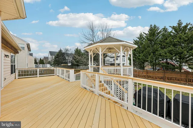 a view of a balcony with staircase