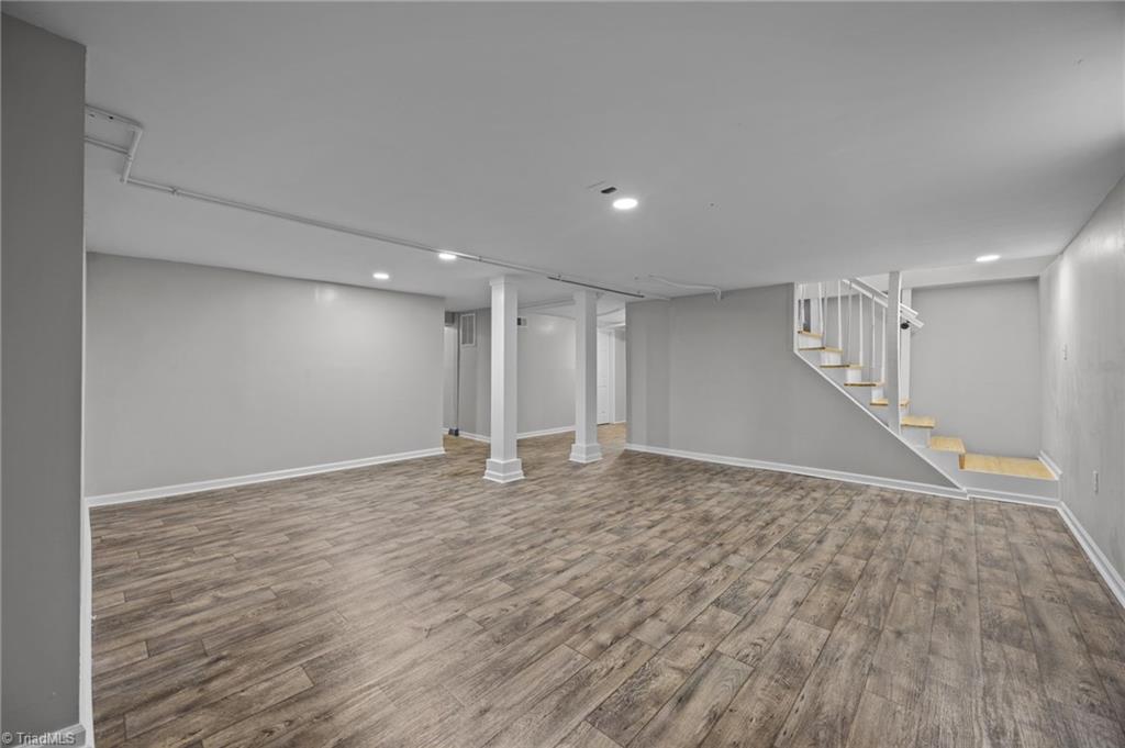 940 North Peace Haven Road Winston-Salem, NC 27104 - Photo 17 of 26 Basement Rec room