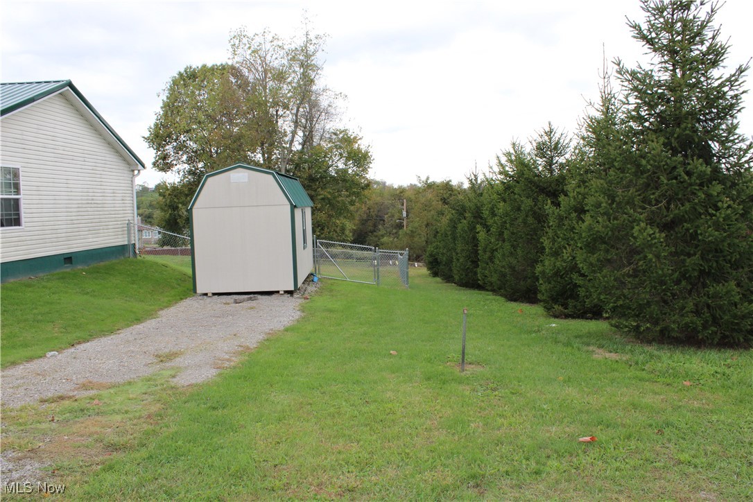 56 3rd Street Rayland, OH 43943 - Photo 5 of 46 View of yard with a shed