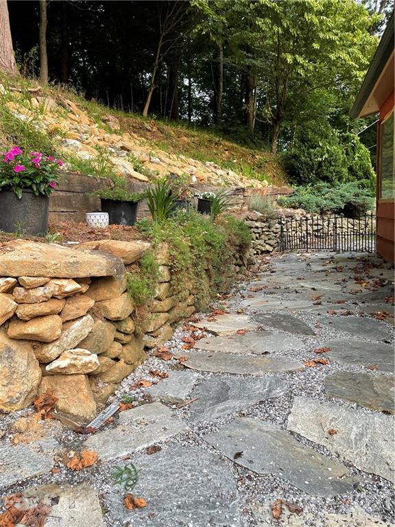 44 Emerald Mountain Road Clyde, NC 28721 - Photo 27 of 33 a view of swimming pool with a yard